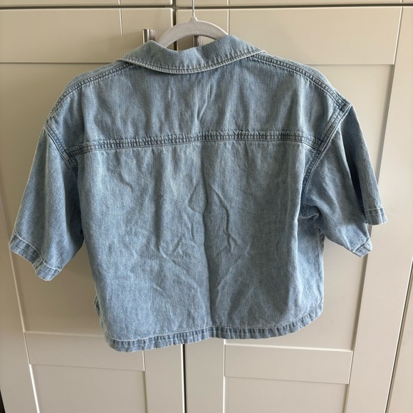 Aritzia Denim Forum The Jane Boxy Shirt - Picture 8 of 10